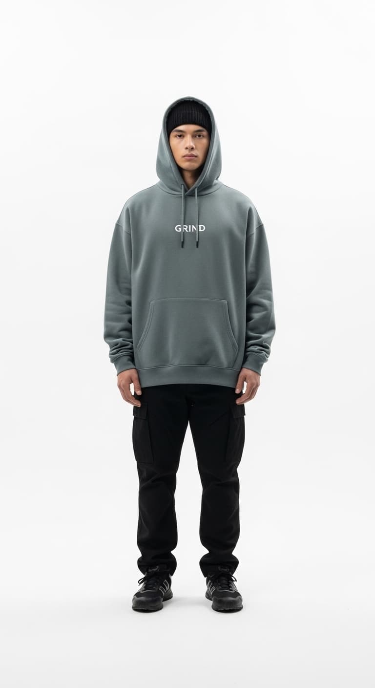 GRIND Forest Green Hoodie