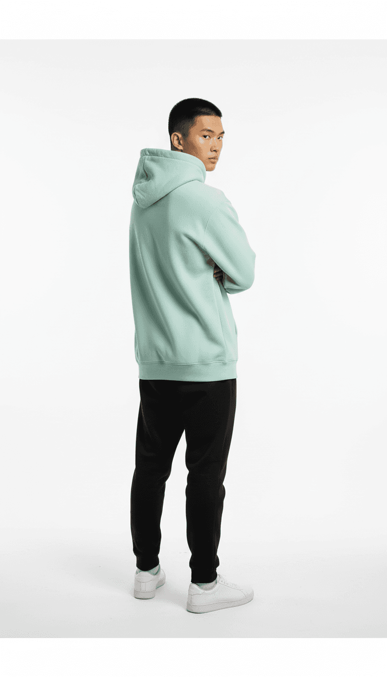GRIND Lime Pulse Hoodie view 3