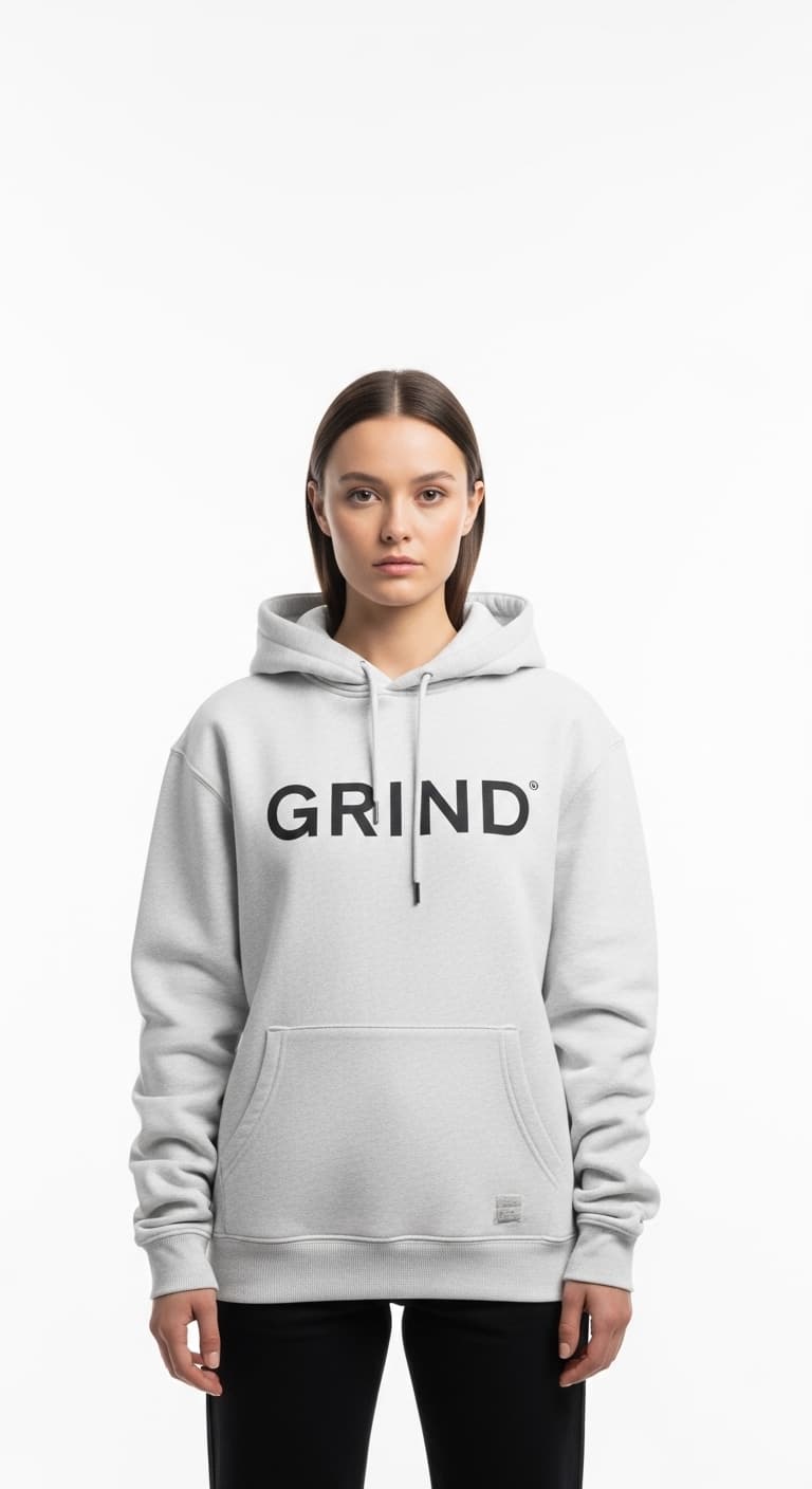 GRIND Ivory White V2 Hoodie